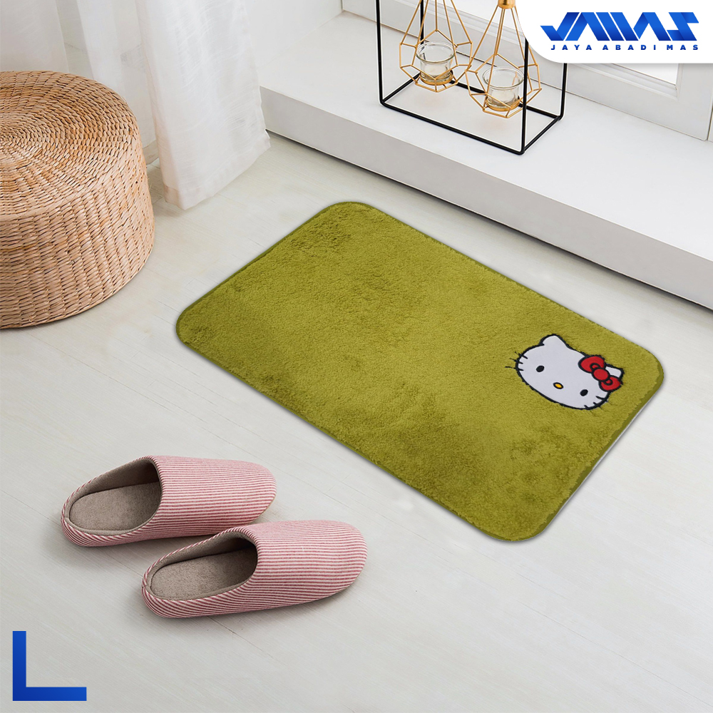 Keset Bulu Angsa Anti slip Ukuran 40x60cm Halus Lembut Karakter Anak